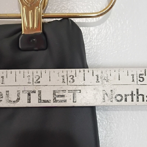 Venti6 Black Faux Leather Leggings Lined Women's Large Stretchy - Picture 4 of 13